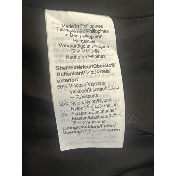 J. Crew Black Ponte Blazer Office Minimalist Women's Plus Size 18 Style J8062 - Picture 12 of 14